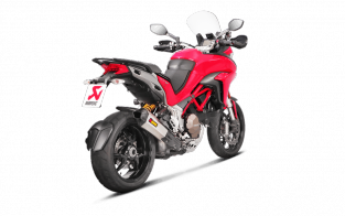 Akrapovic Slip-on Line Titanium met E-keur Ducati Multistrada 1200 2015-2017